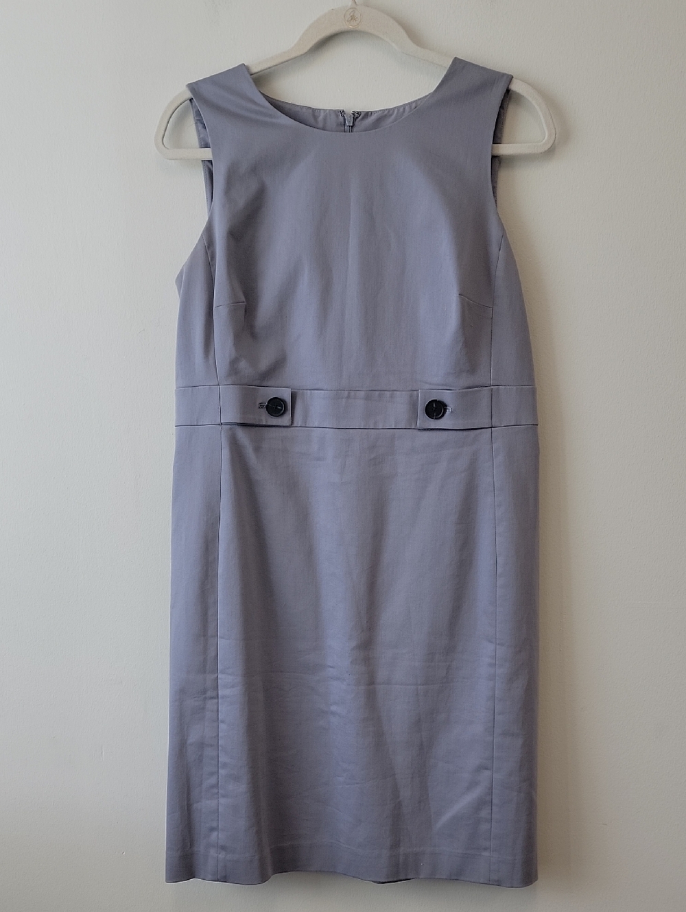 Ann Taylor Sleeveless Midi Sheath Dress Business Casual Office Day Dress